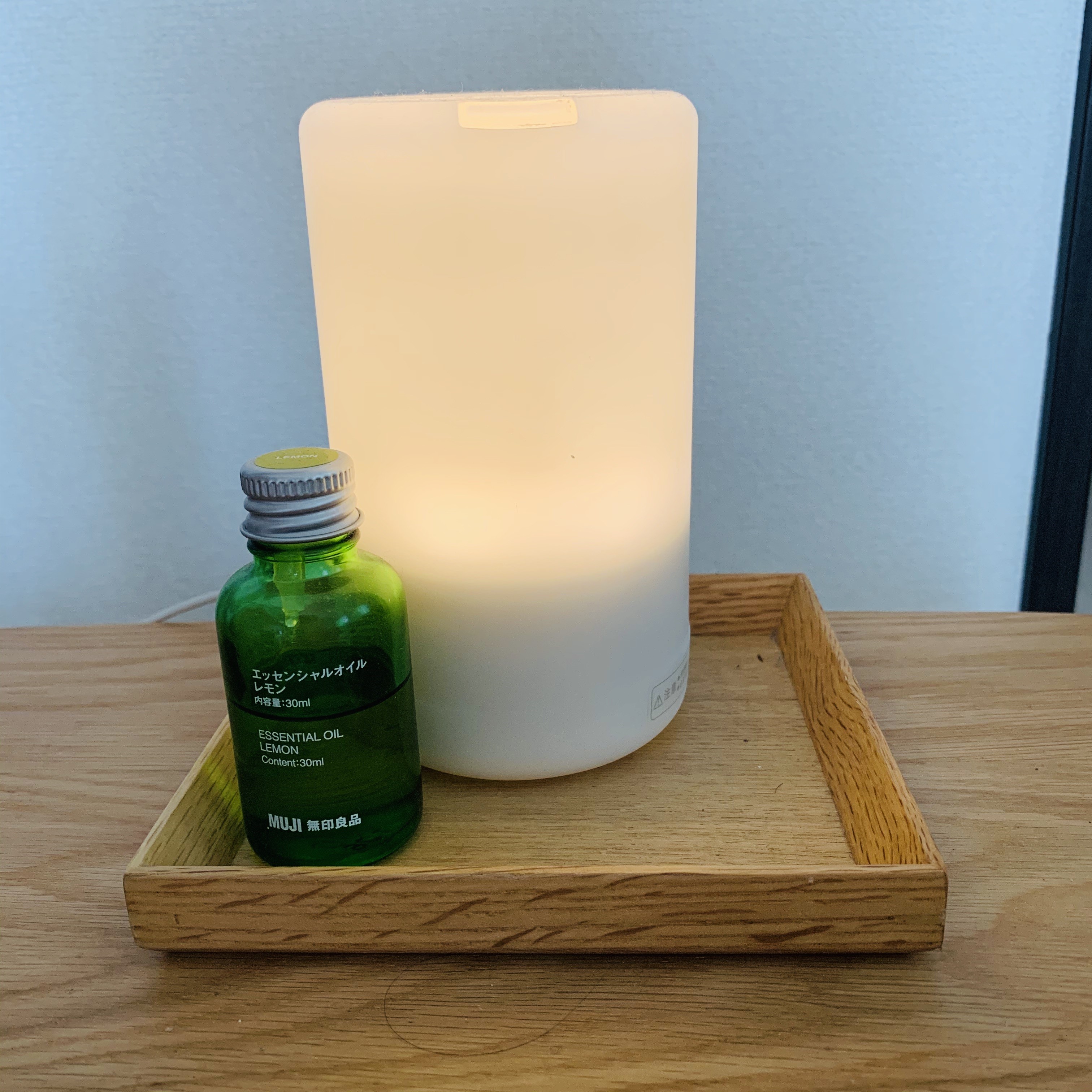 大容量ディフューザー　無印良品　アロマオイルset 30ml ヒーリングライト 福田屋ショッピングプラザ宇都宮】アロマディフューザーのご紹介